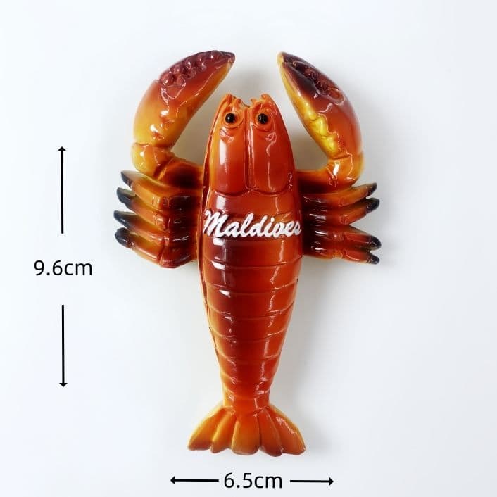The New Hot Fridge Souvenir Magnets Wholesale Resin 3d Refrigerator Magnets Gift Custom Maldives Fridge Magnet Marine Animal — image 5